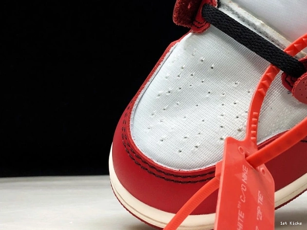 The Chicago Jordan Off-White AA3834-101 Ten Air 1 Retro 0721